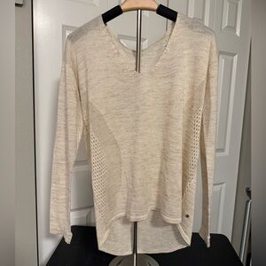 Lululemon Still Movement Sweater Linen and Acrylic (Probably size 12)